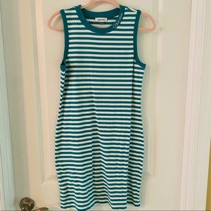 Calvin Klein Stripped Midi Dress